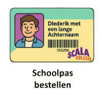Schoolpas bestellen